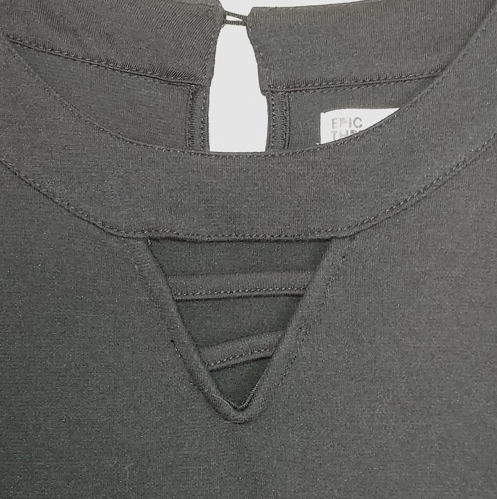 Epic Threads Girls Gold Stars Chiffon Lined Party Dress Size XL - Picture 3 of 8